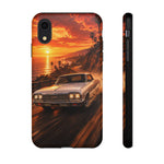 64 Impala Coastal Drive Phone Case Canyon Drive Painterly Car Art