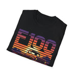 F100 Retro Sunset Truck T-Shirt Classic Pickup Graphic Tee
