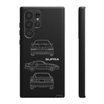 1986 Supra Triple View Line Art JDM Tough Phone Case Cover