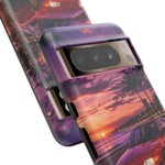 CRX Si Beach Run Retro JDM Car Tough Phone Case