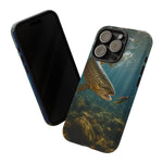 Brown Trout Streamer Phone Case Freshwater Fishing Gift for Anglers