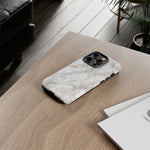 White Marble Pattern Phone Case | Tough Cover