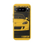S2000 Spa Yellow Retro 90s JDM Car Tough Phone Case