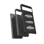 Silver Prelude Sports Coupe Tough Phone Case for JDM Fans