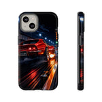C3 Drag Strip Launch Night Phone Case Muscle Car Tough Case