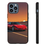 Red C4 ZR-1 King of the Hill Art Tough Phone Case