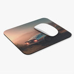 1971 240Z Mouse Pad Mountain Road Sunrise Mist Golden Desk Mat
