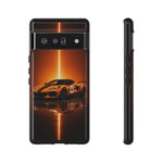 Z06 C8 Phone Case, Orange Racing Livery Studio Cover