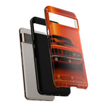 Orange Cuda Phone Case, 71 Classic Muscle Car Tough Cover