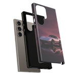 Soft White C3 Corvette Mauve Sky Phone Case