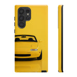 Yellow Miata Phone Case, NA Roadster 90s JDM Legend Cover