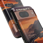 Datsun 240Z Classic JDM Sports Car Sunset Art Tough Phone Case