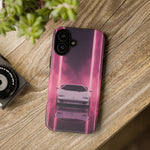 Countach Neon Wedge Phone Case Retro Supercar Tough Case