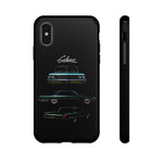 1961 Galaxie Classic Car Phone Case | Vintage Automotive Illustration