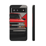 OBS Chevy Truck Victory Red Tough Phone Case