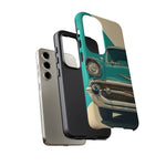 1957 Bel Air Turquoise Retro Tough Phone Case Classic Car Art Cover