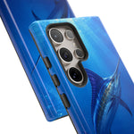 Blue Marlin Open Water Phone Case, Deep Sunbeam Tough Cover