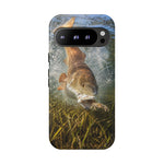 Redfish Strike Phone Case, Grass Flats Fishing Cover for Anglers