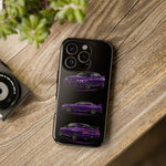 Purple R33 Skyline GTR JDM Sports Car Phone Case Tough Multi View