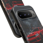 Charger Hellcat Widebody Red Rain Art Phone Case