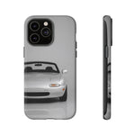 Silver Miata Phone Case, NA Roadster 90s JDM Cover, Gift for Guys