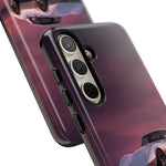 Soft White C3 Corvette Mauve Sky Phone Case