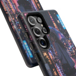 Lofi Anime Rain Street Art Tough Phone Case