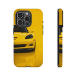 Yellow C6 Z06 Corvette Studio Tough Phone Case