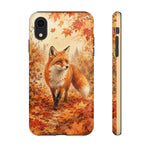 Autumn Fox Woodland Art Tough Phone Case