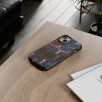67 GTO Phone Case Purple, Rainy City Night Muscle Car Tough Cover