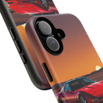 Red C4 ZR-1 King of the Hill Art Tough Phone Case