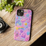 Retro Sticker Collage Y2K Art Tough Phone Case