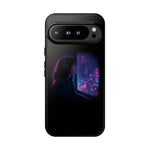 Girl at Window Night Cityphone Case | Tough Case