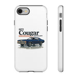 1972 Cougar Phone Case | Classic Muscle Car Illustration