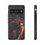 C3 Drag Strip Launch Night Phone Case Muscle Car Tough Case