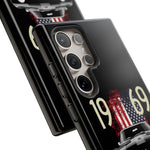 1969 Camaro SS American Flag Tough Phone Case Cover Gift Art