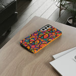 Peace Love Rainbow Spiral Art Tough Phone Case