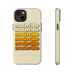 Nashville Retro Stack phone case | Tough Cover