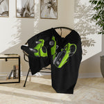 1971 Demon Muscle Car Blanket | Vintage Green Throw
