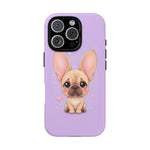 French Bulldog Bat Ears Kawaii Pet Dog Art Tough Phone Case