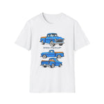 1957 Chevy 3100 Classic Truck T-Shirt | Vintage Pickup Trio Illustrations