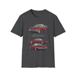 1959 Chevy Impala illustration T-Shirt | Classic Car Trio design
