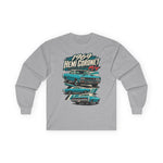 1969 Hemi Coronet Car Illustration Long Sleeve Tee | Classic Muscle Car