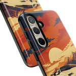 Retro Sunset Countach phone case | Sports car tough cover