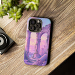 Roman Ruins Pastel Sky Vaporwave Art Tough Phone Case
