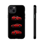 Red 370Z Sports Coupe Tough Phone Case for JDM Enthusiasts