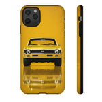 Nova SS Phone Case Yellow, Classic 70s Muscle Car Cover, Gift for Him