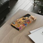 Guilty French Bulldog Phone Case, Confetti Watercolor Cover