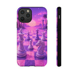 Pastel Chess Infinite Board Vaporwave Art Tough Phone Case