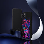Neon Parrot Cocktails phone case | Tough Cases